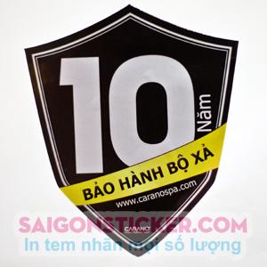 Tem DECAN xi bạc